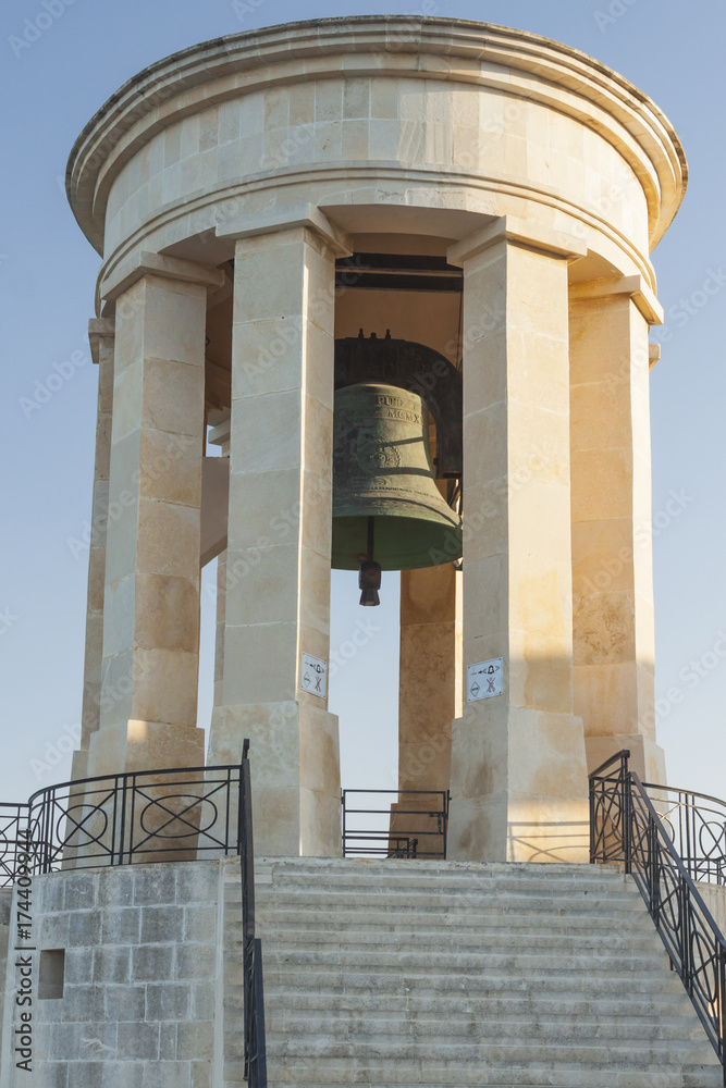 Malta, Valletta, WW2 Memorial Bell