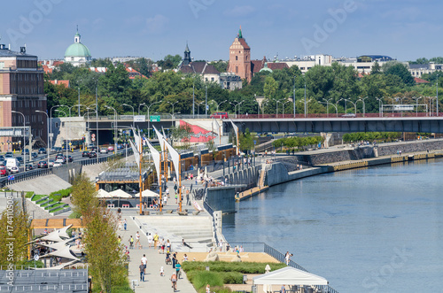 Bulwary Wiślane w Warszawie #174410508