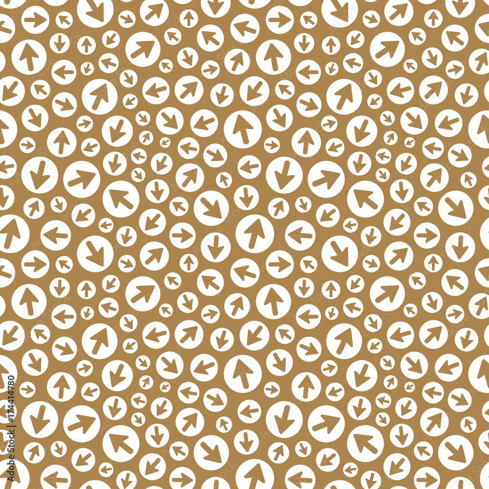 Arrows. Seamless pattern. Vector illustration. Arrows. Seamless pattern. Vector illustration.