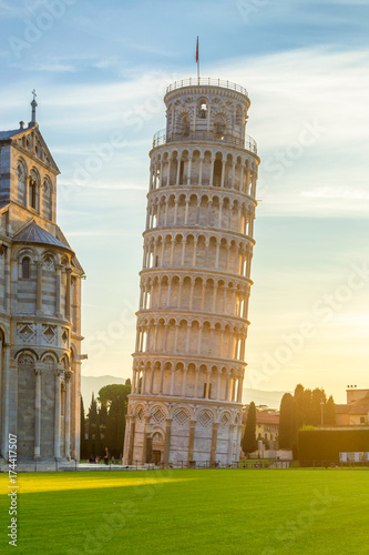 Obraz na płótnie Leaning tower of Pisa, Italy w salonie