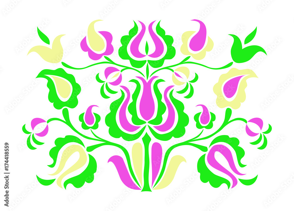 Obraz premium Crimean Tatar pattern