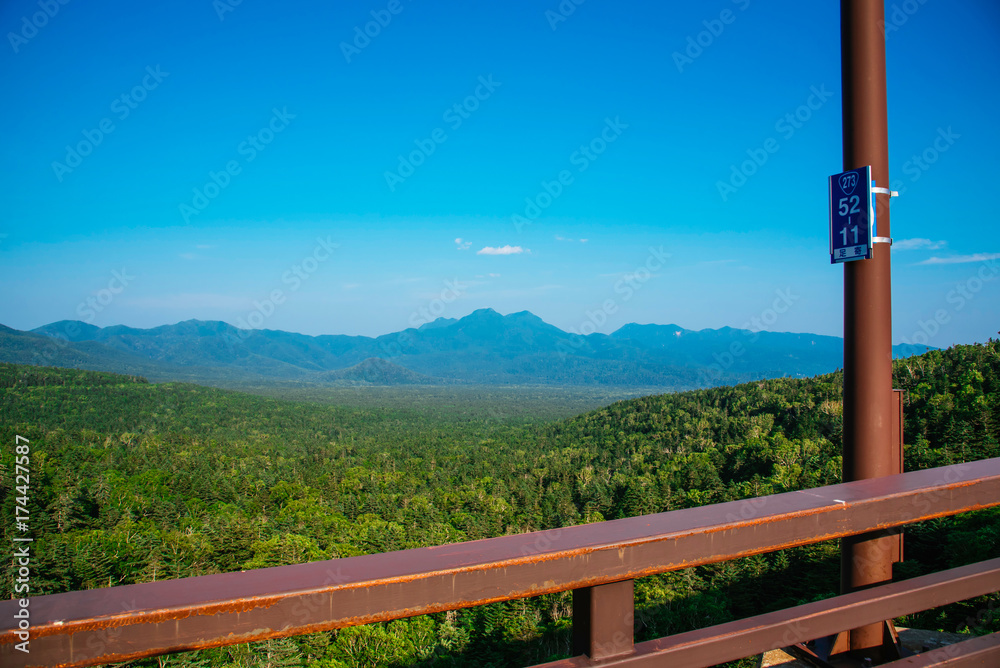 Fototapeta premium 北海道 松見大橋からの風景