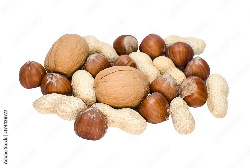 Mixed nuts - hazelnut, walnut, peanut Mixed nuts - hazelnut, walnut, peanut