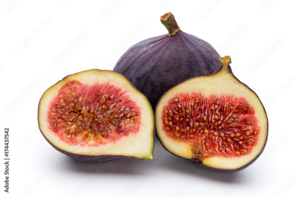 Fruits figs isolated on white background. Fruits figs isolated on white background.