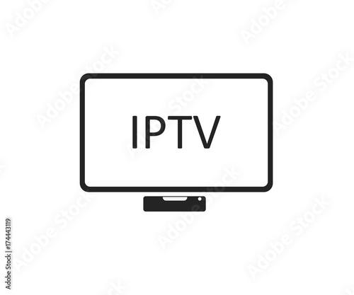 A black IPTV