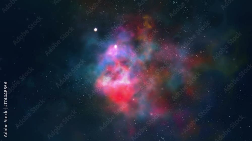 Cosmic Nebula Space Flight Cosmic Nebula Space Flight