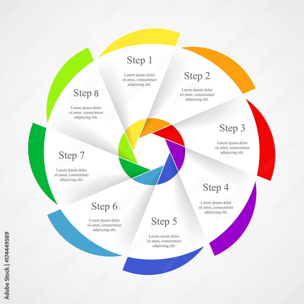 Vector infographic template. Vector infographic template.