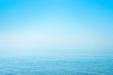 sea blue surface, horizon, calm. background. Azov. Ukraine.