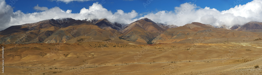 Altai mountains. Beautiful highland landscape. Russia. Siberia.