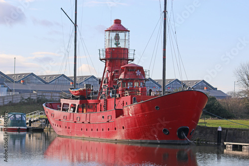 Lightship in Gloucester Docks