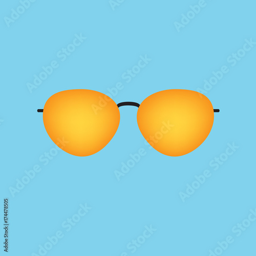 sunglasses icon- vector illustration