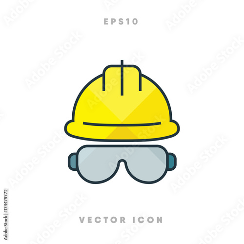 Worker icon vector