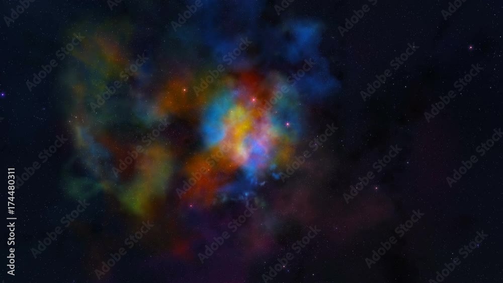 Cosmic Nebula Space Flight Cosmic Nebula Space Flight