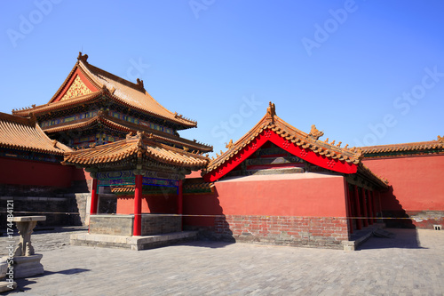 The Forbidden City  Palace Museum  in China