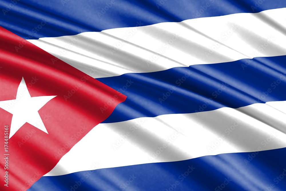 waving flag cuba waving flag cuba