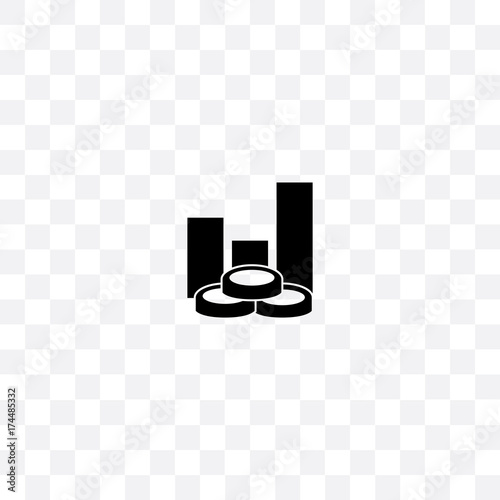Money traffic icon vector