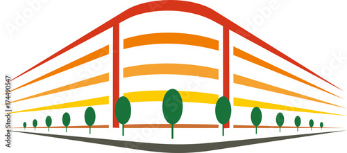 IMMEUBLE COMMERCIAL D'ANGLE DE RUE