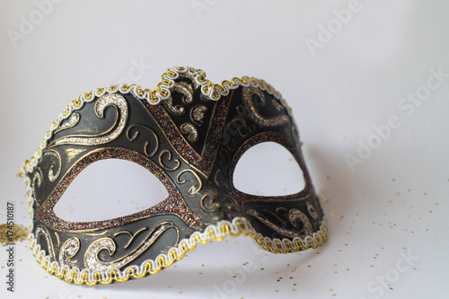 Black Venetian Masquerade eye mask