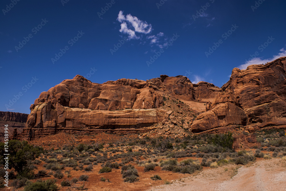 Eroded Sandstone in Arches National Park