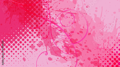 floral background, vector