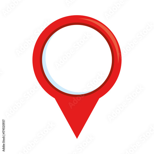 pointer location isolated icon