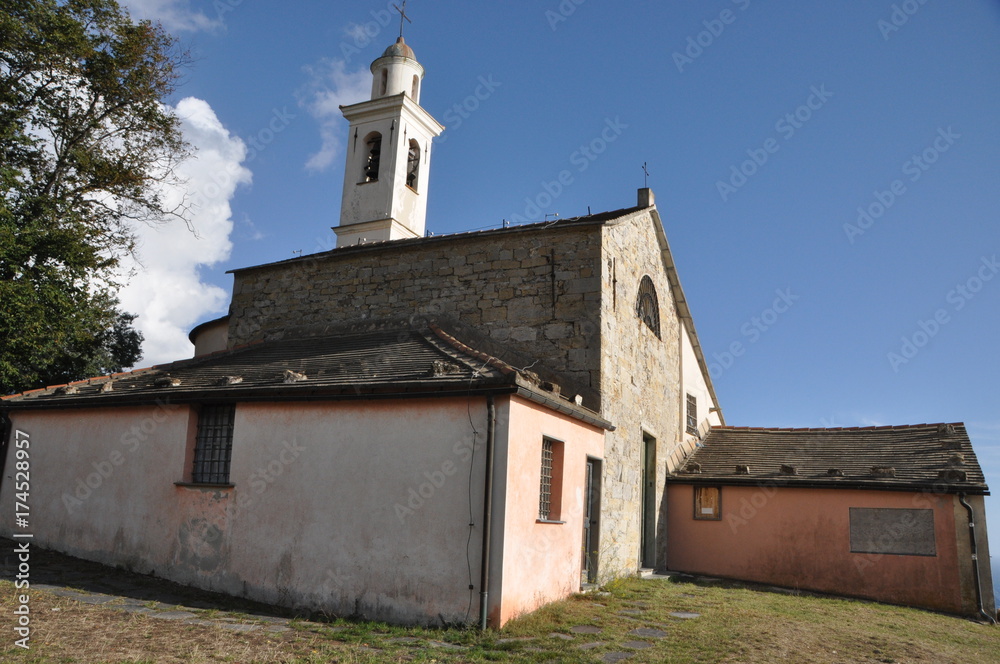 Saint Apollinare church, Sori, Liguria, Italy