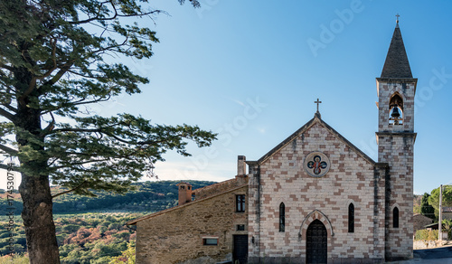 The Church of the village of Vernazzano - Tuoro sul Trasimeno, Umbria