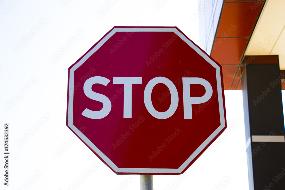 Stop sign