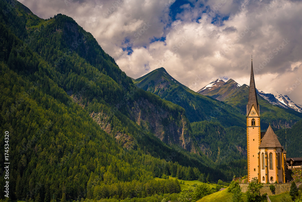 A Church in the Dolomites