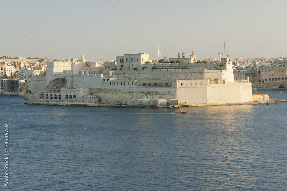 Malta, Vittoriosa, Birgu, St Angelo Fort
