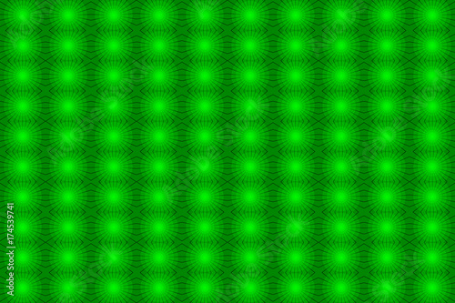 Abstract vector green graphic circular pattern, Abstract background - concentrated circular pattern
