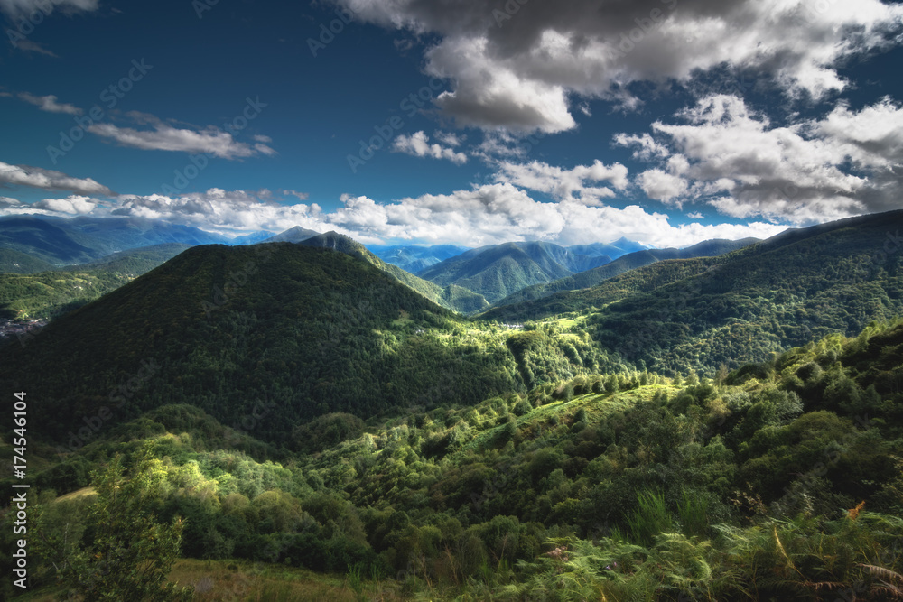 Fototapeta premium Paysage de montagne