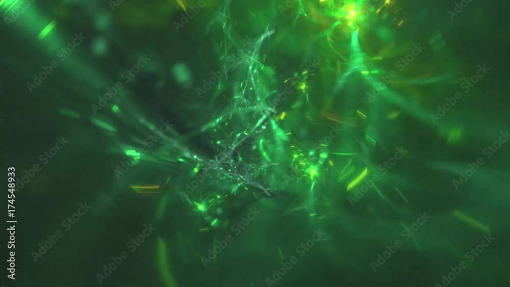 fractal world, strange art background