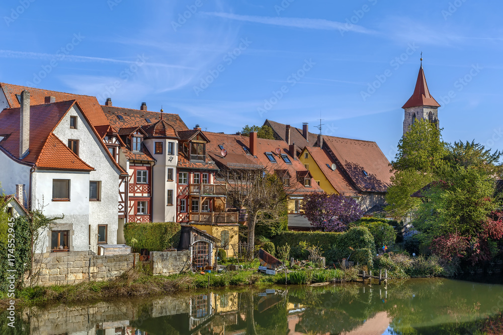 View of Lauf an der Pegnitz, Germany View of Lauf an der Pegnitz, Germany
