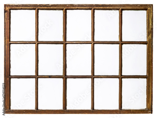 vintage sash window panel