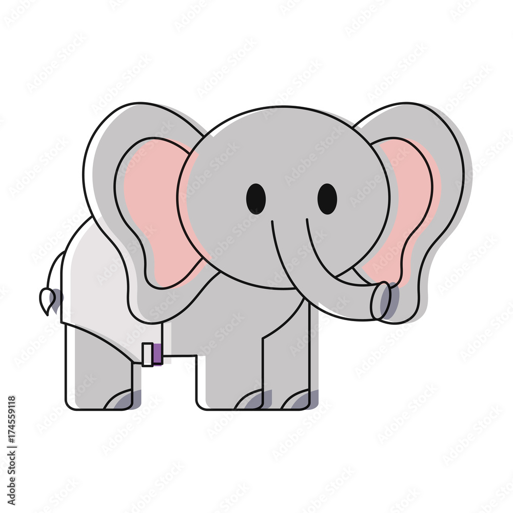 Obraz premium cute animals design