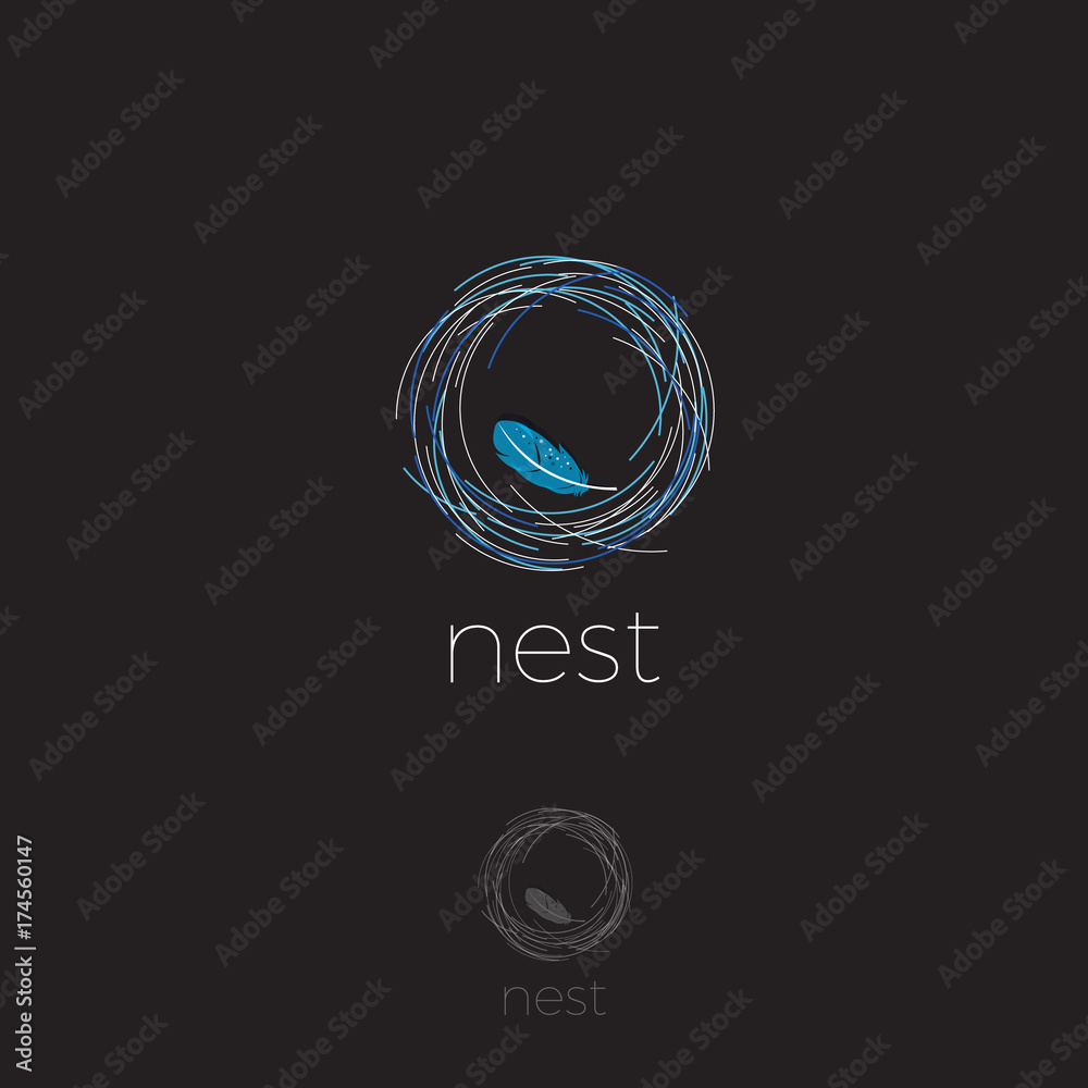 Quadro su tela Nest Logo