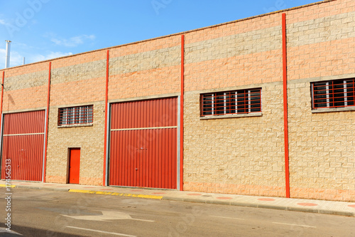 Industrial warehouses closed