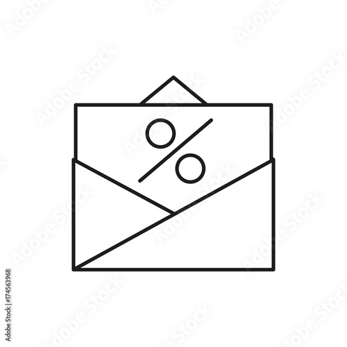 percentd iscount coupon icon