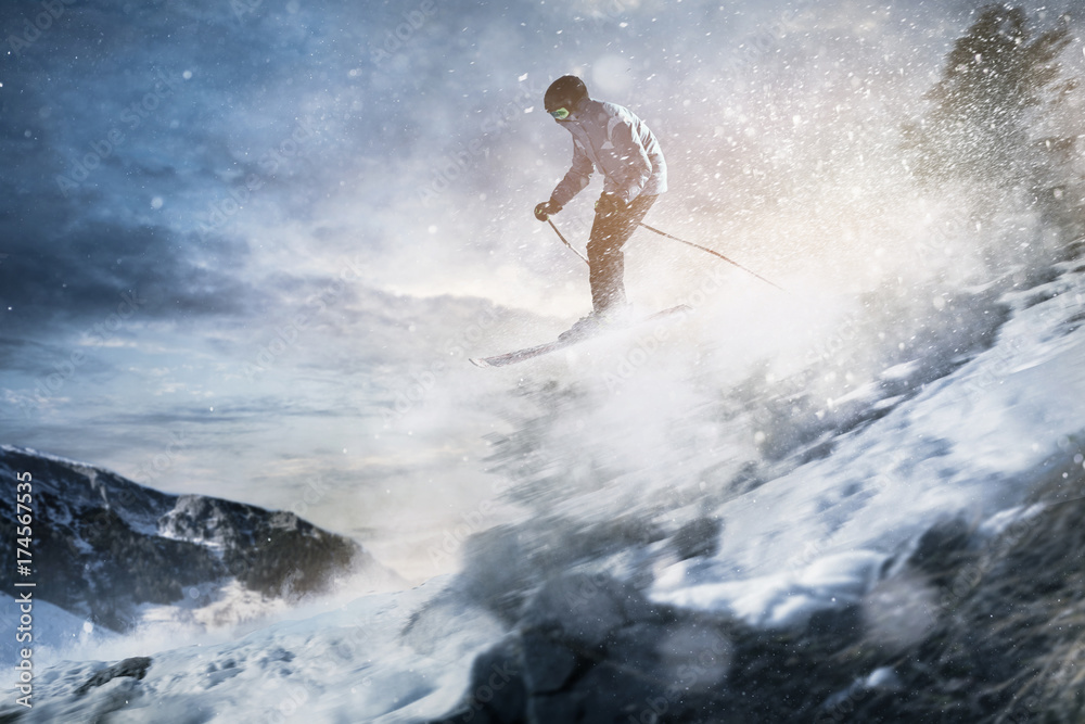 Skifahrer Skifahrer