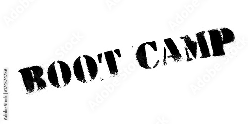 Boot Camp rubber stamp. Grunge design with dust scratches. Effects can be easily removed for a clean, crisp look. Color is easily changed.