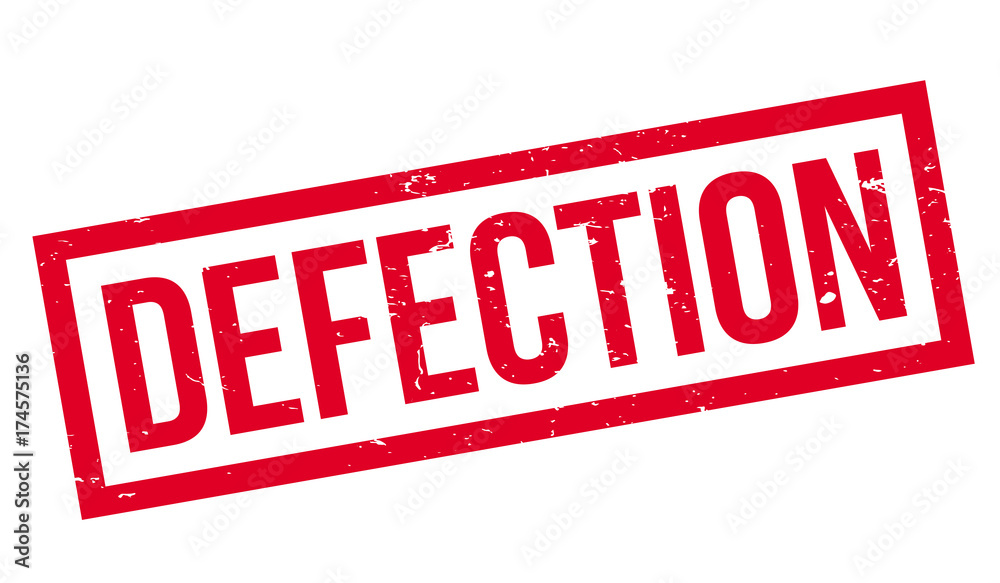 Defection rubber stamp. Grunge design with dust scratches. Effects can be easily removed for a clean, crisp look. Color is easily changed. Defection rubber stamp. Grunge design with dust scratches. Effects can be easily removed for a clean, crisp look. Color is easily changed.