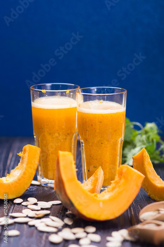 delicious pumpkin smoothie