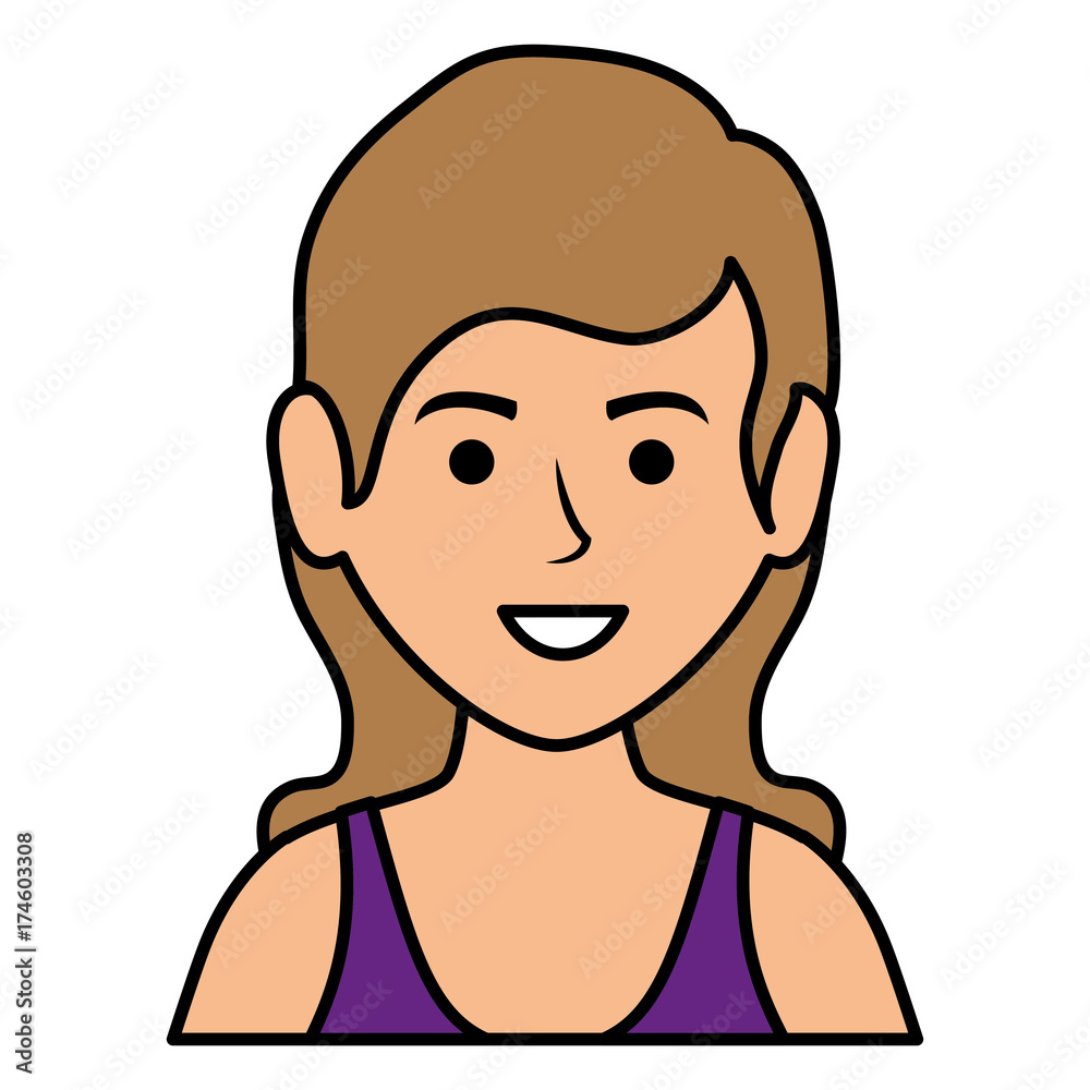 beautiful woman avatar character beautiful woman avatar character