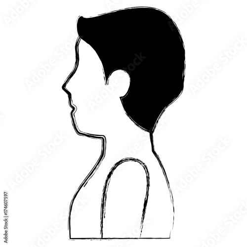 young man shirtless avatar character