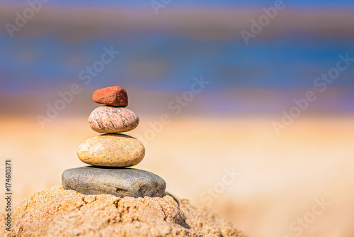 Pile of balanced stones