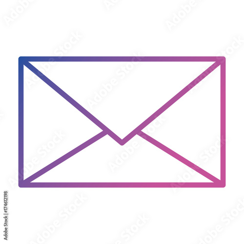 envelope mail isolated icon