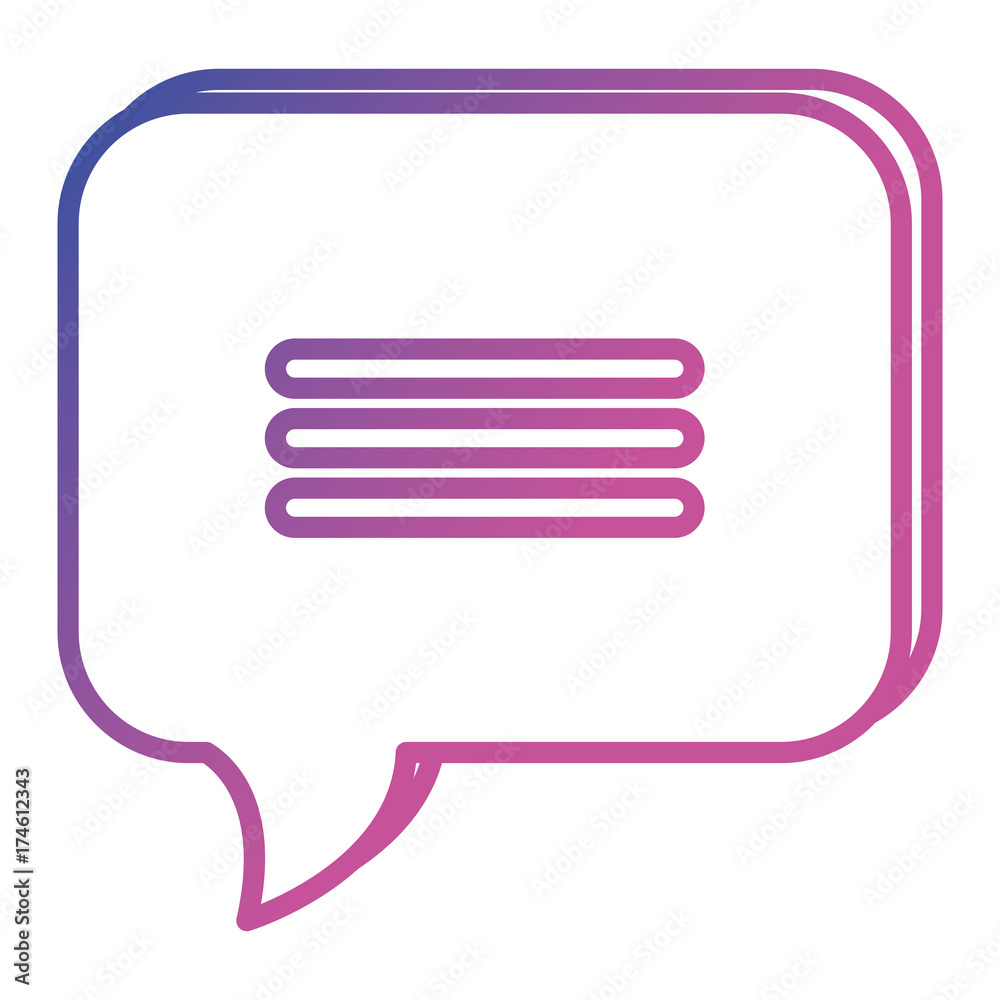 speech bubble isolated icon