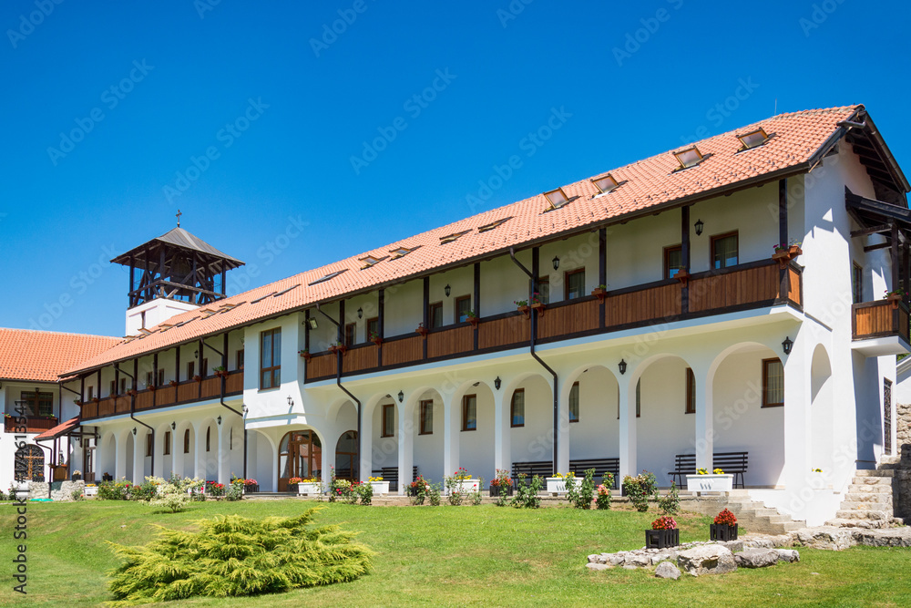 Prijepolje, Serbia August 02, 2017: The Mileseva Monastery