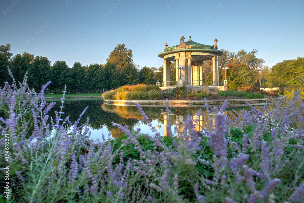 Forest Park bandstand in St. Louis, Missouri